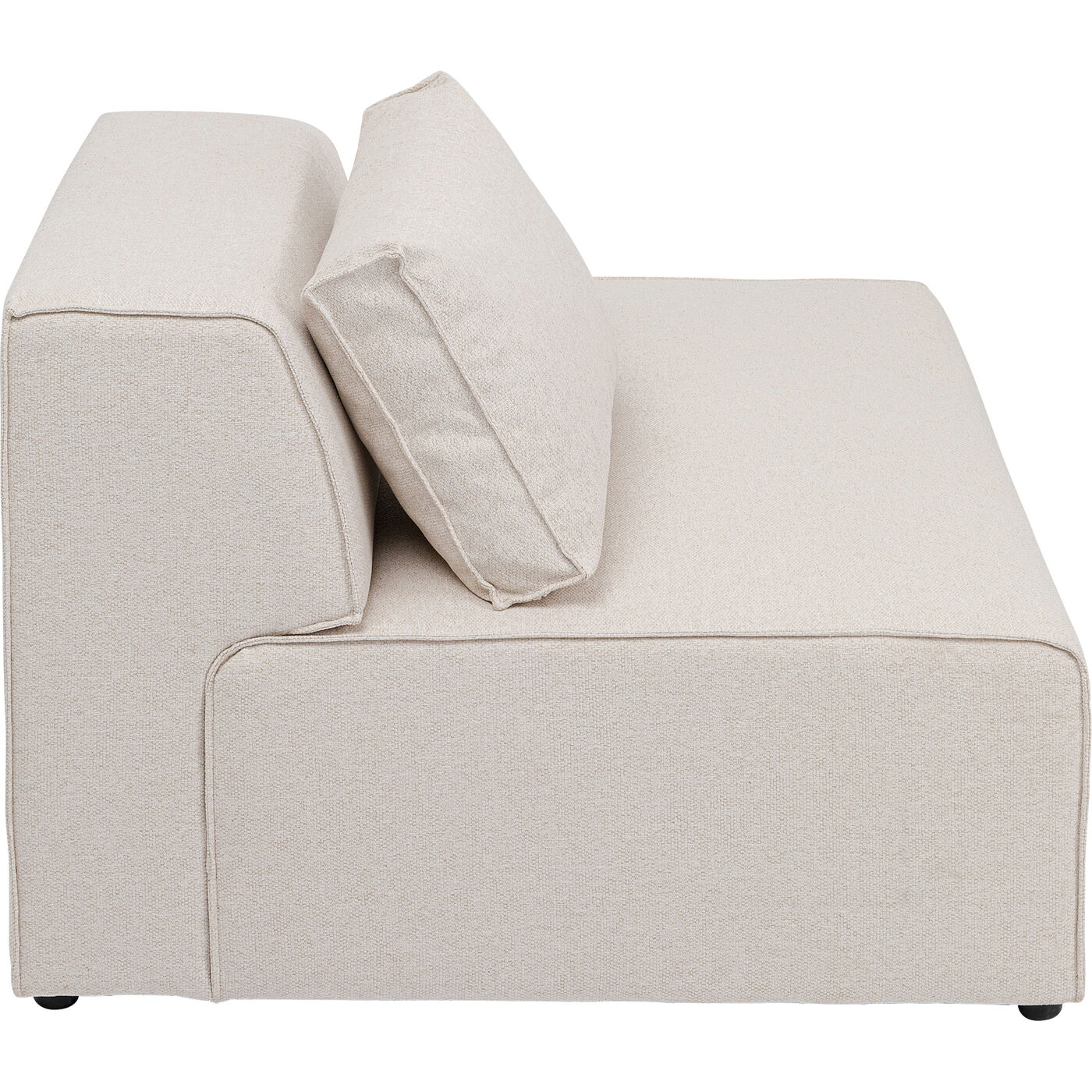 Оттоманка правосторонняя Infinity Ottomane Semi Elements Cream Right KARE 86256