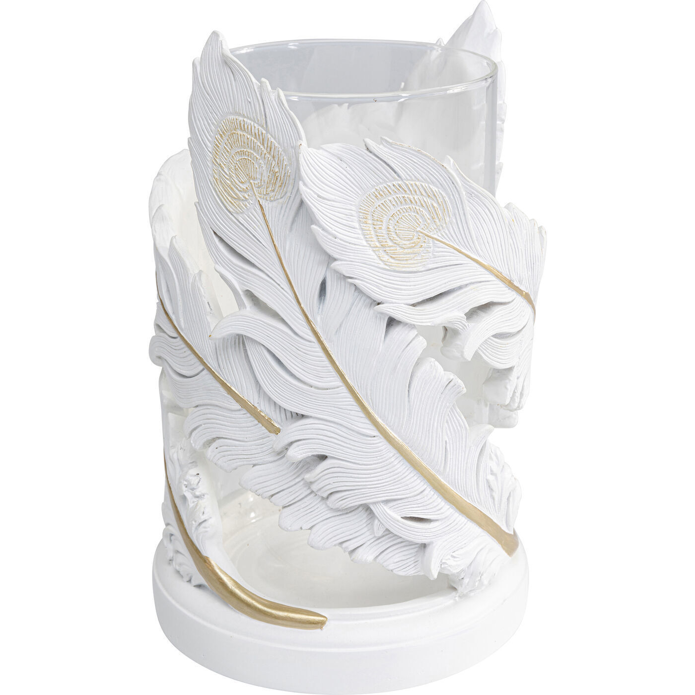 Подсвечник д/греющ свечи Feathers 52902 Kare