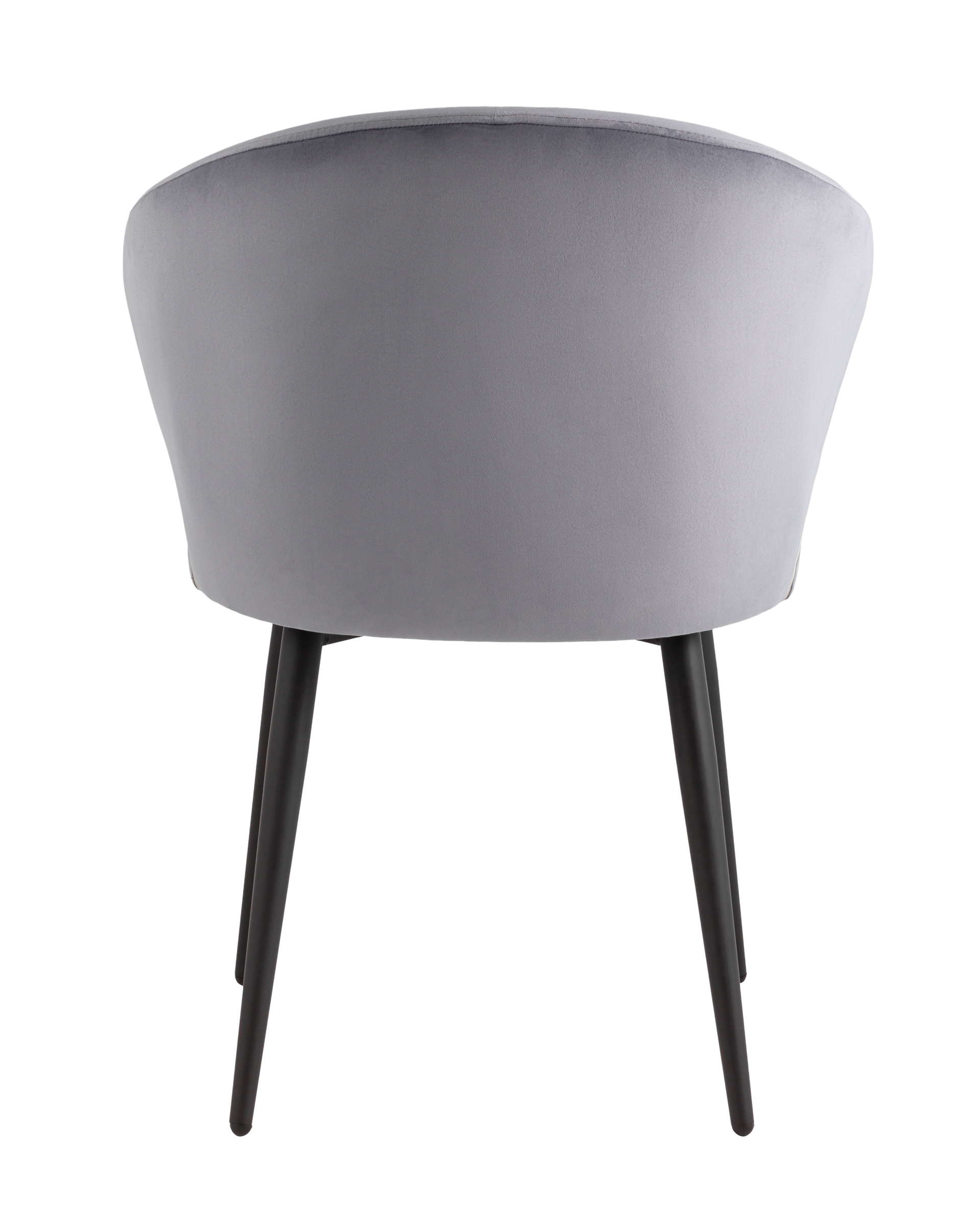 Стул с подлокотниками Codo велюр серый Stool Group