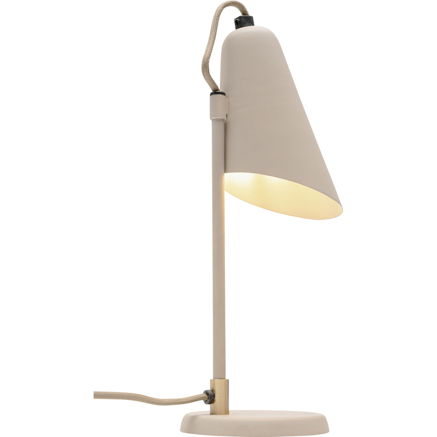 Светильник настольный Mira Beige 32cm KARE 56469