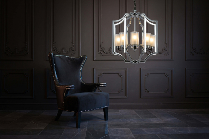 Подвесной светильник Lumina Deco LDP 1224-8 CHR
