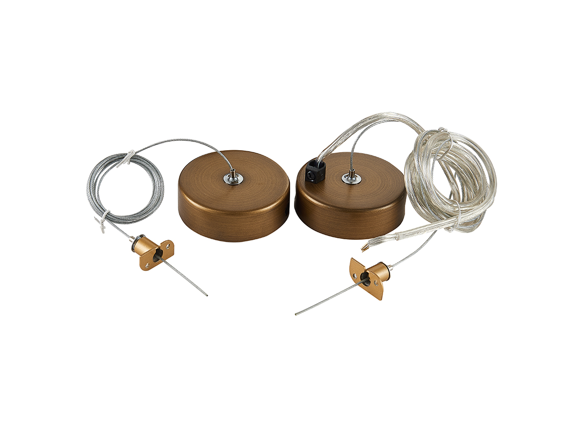 Подвеснойомплект для магнитного шинопровода Donolux Suspension kit DLM/Black Bronze