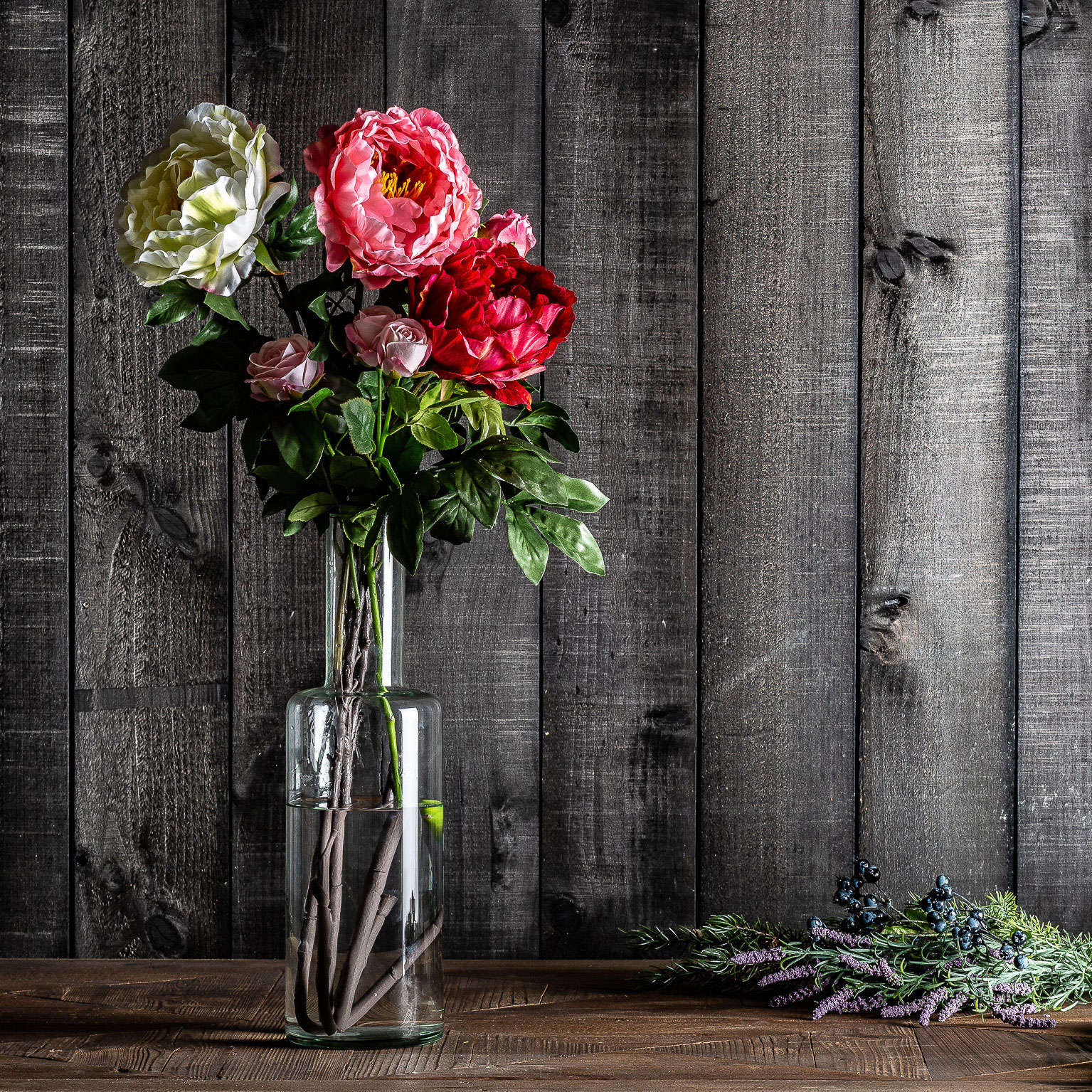 Цветок пиона PEONIA красный Vical