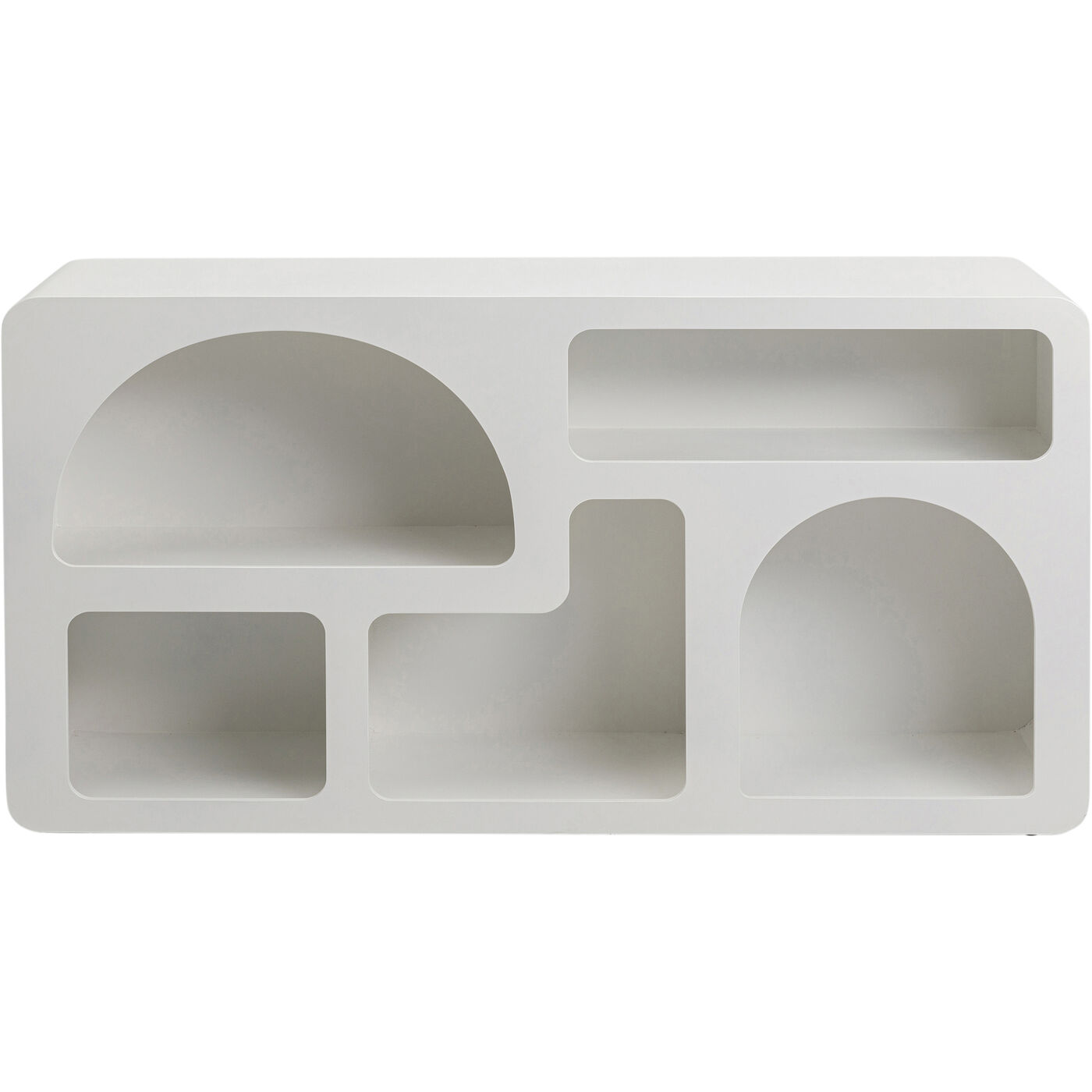 Стеллаж Paco White 140x75 см KARE 87973