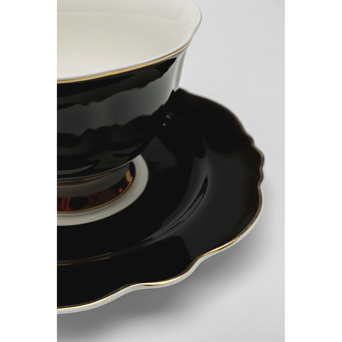 Чашка кофейная Harlequin Black (2/part) KARE 56996