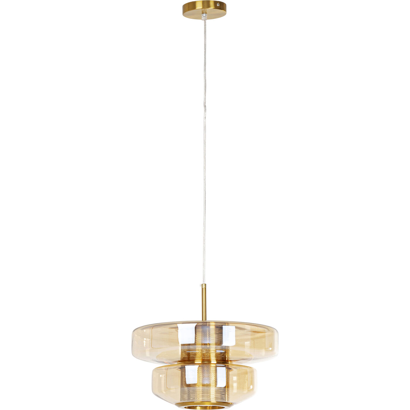 Светильник подвесной Arcadia Amber Ø34cm KARE 57697