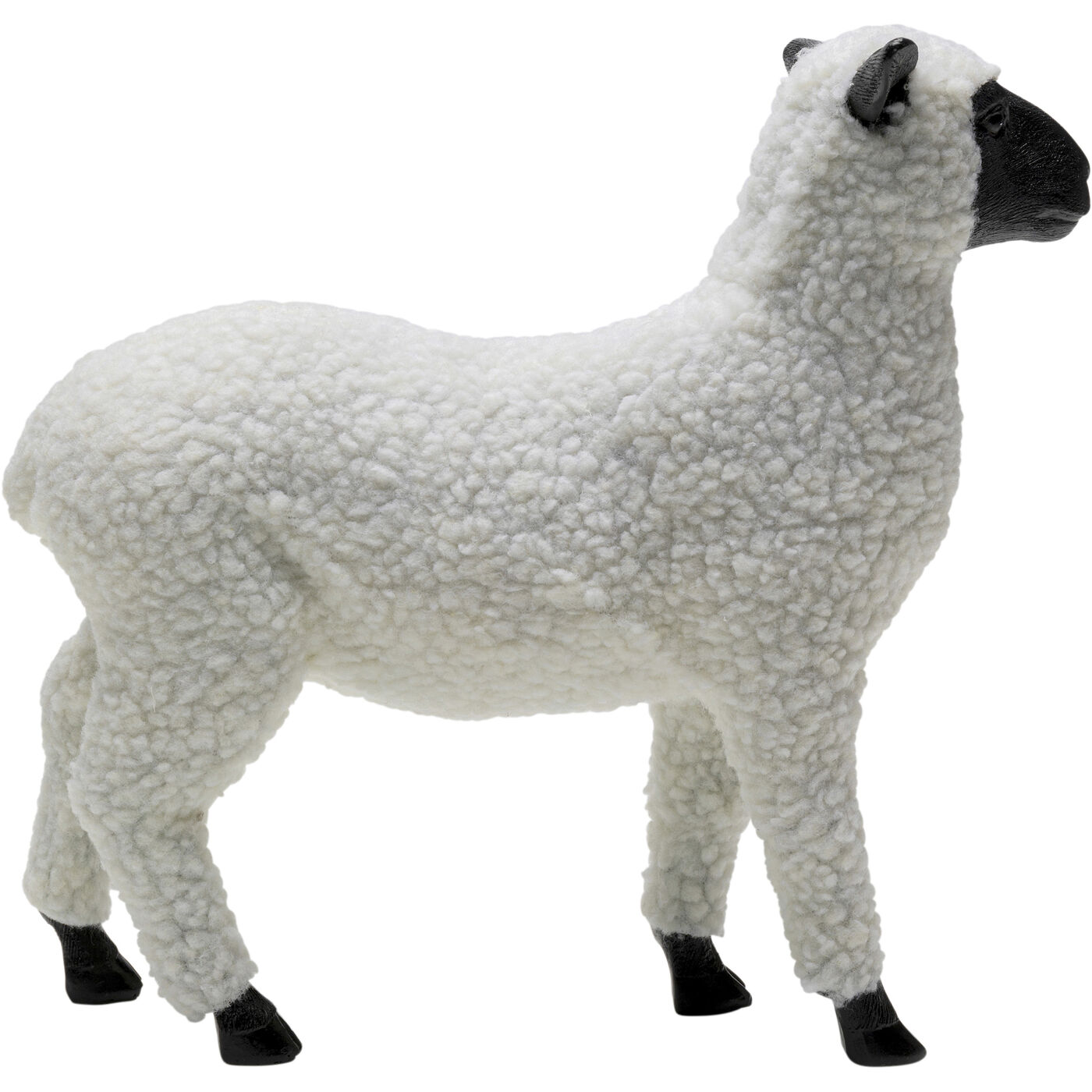 Фигура декоративная Happy Sheep Wool White 28 см KARE 56049