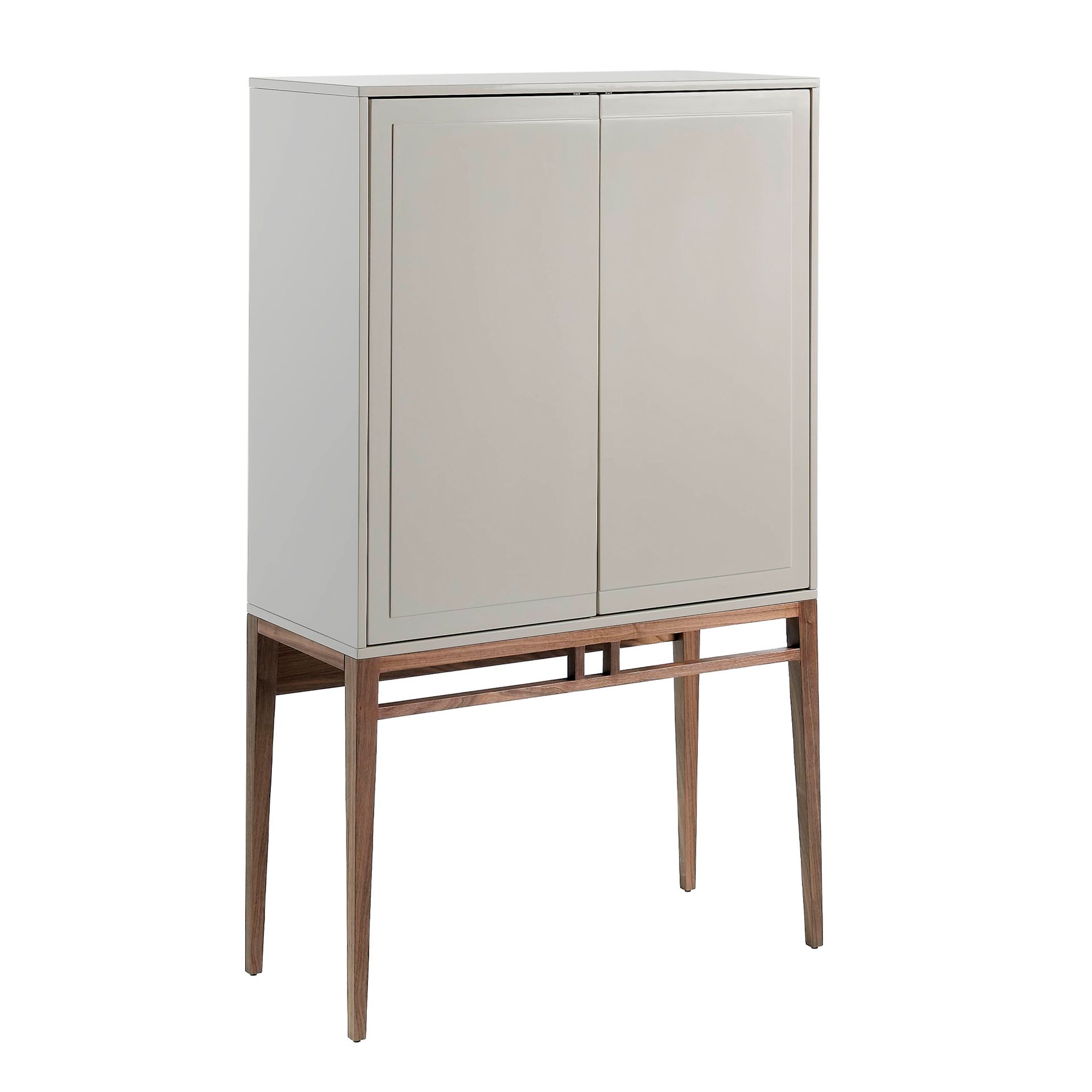 Буфет Angel Cerda CP1709 /3073 жемчужно-серый с ножками из ореха Angel Cerda