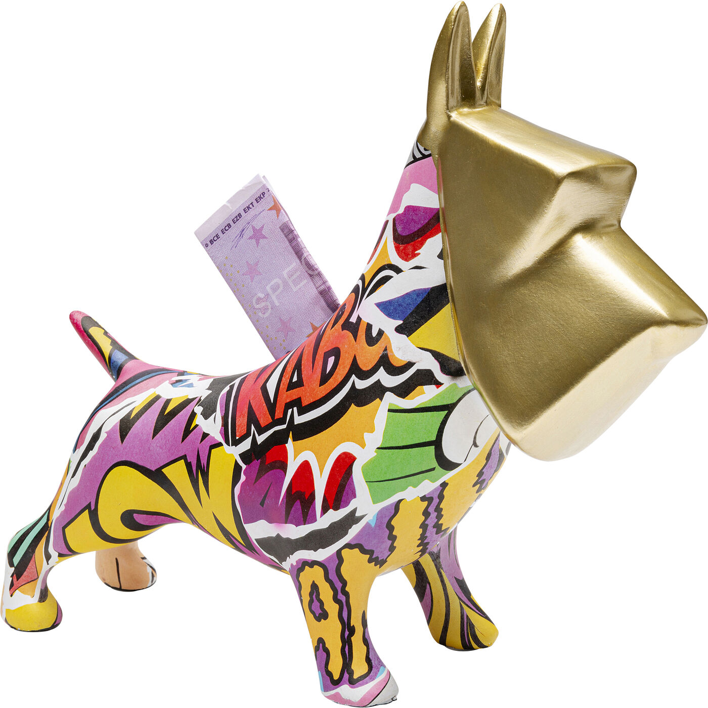 Фигура декоративная Graffiti Pixel Dog 26cm KARE 56727