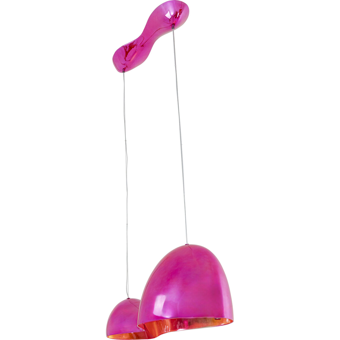 Светильник подвесной Cloud Beam Double Pink 100cm KARE 57760