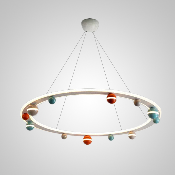 Кольцевые люстры и светильники CAKE RING D60 by ImperiumLoft
