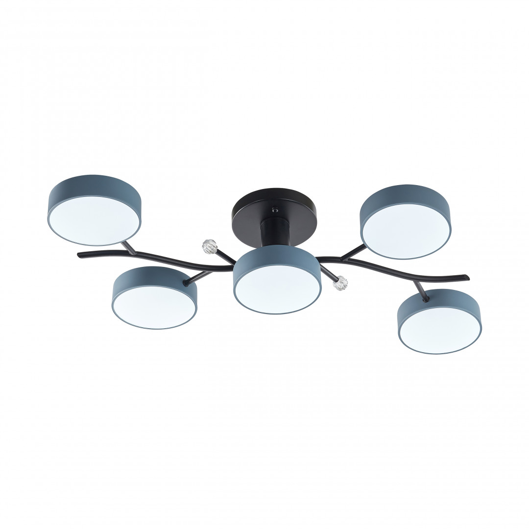Светильник светодиодный 256606/5 Bk/Gr Arte Milano