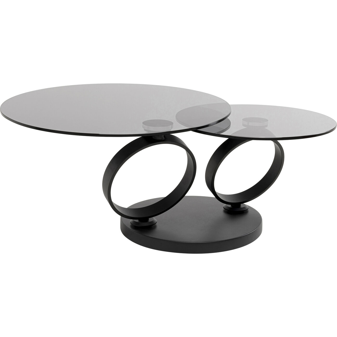 Стол кофейный Beverly Smoke Black 132x80cm KARE 70711