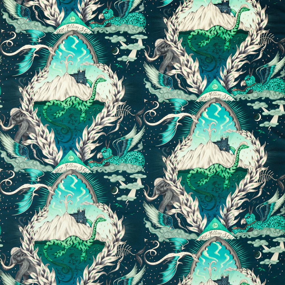 Текстиль Clarke & Clarke X Emma Shipley Mythica F1752/01