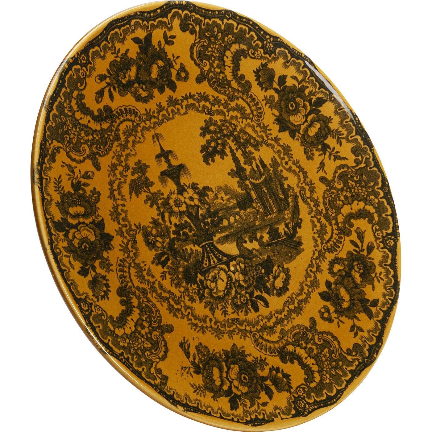 Тарелка Sakura Yellow Ø22 см KARE 52726
