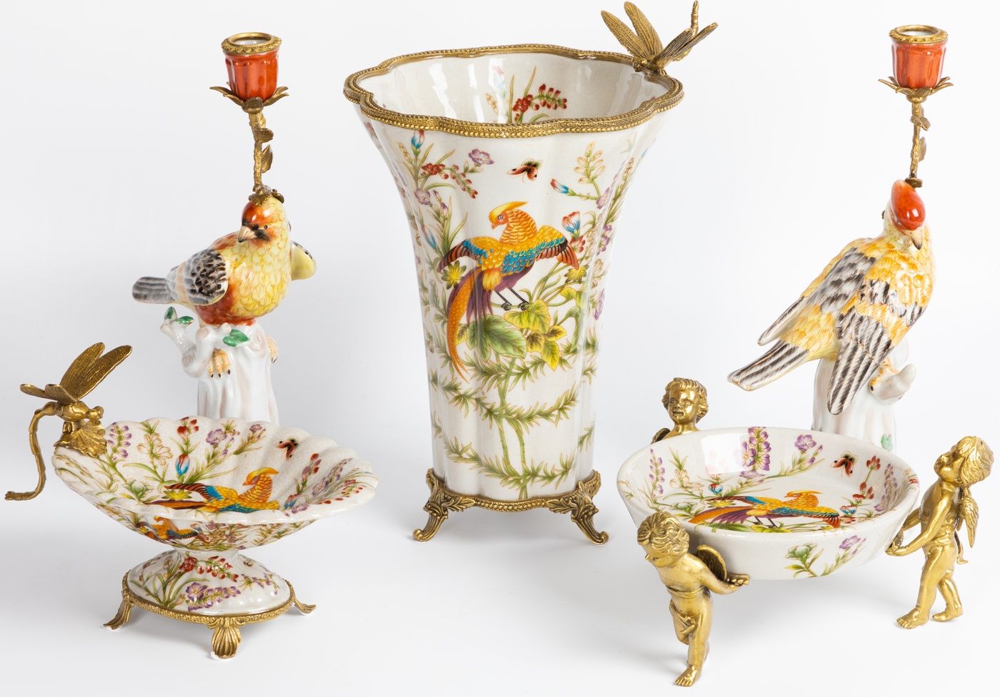 Чаша со стрекозой Glasar 31G2562/C929HC/HX0926E