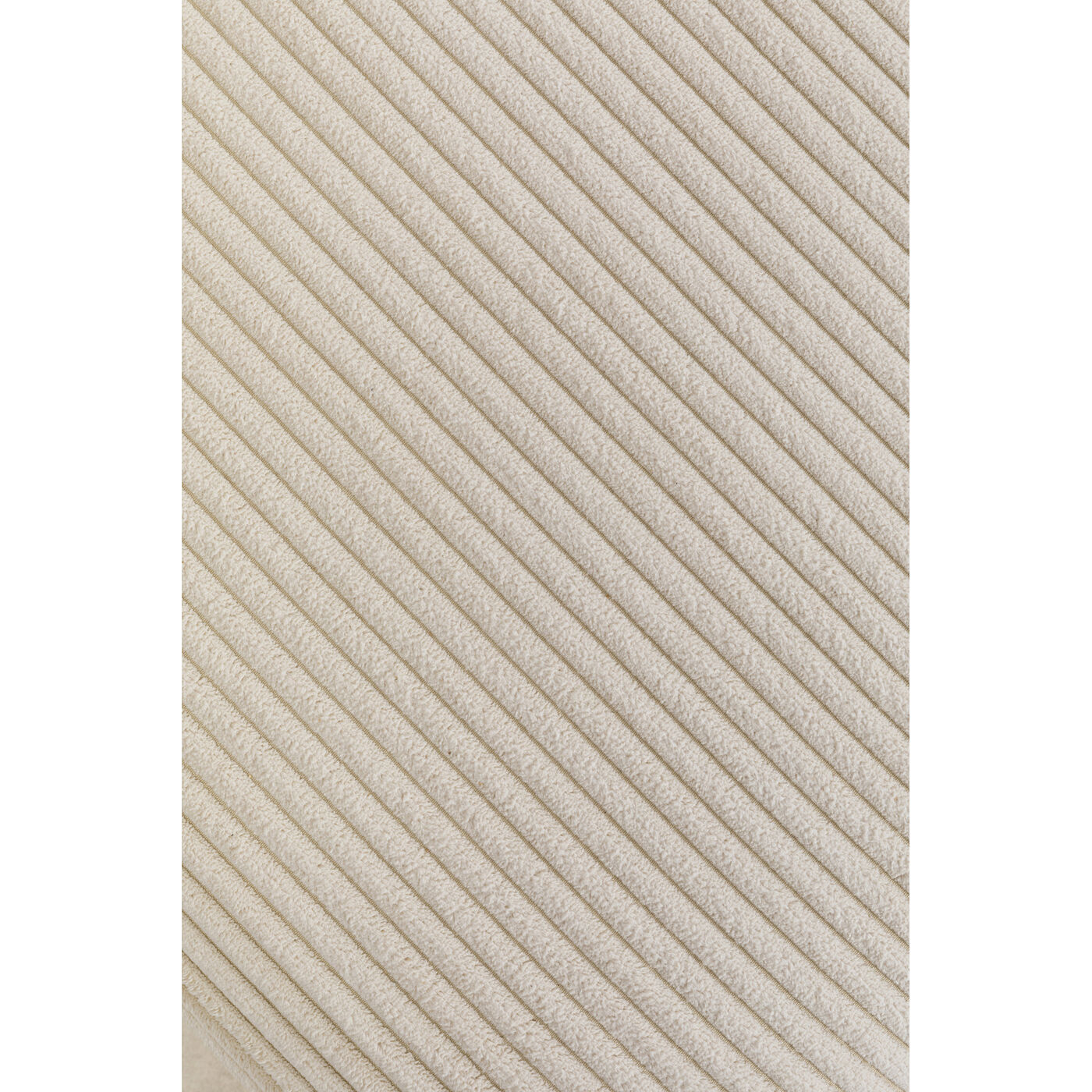 Диван левосторонний угловой Infinity Ottomane Cord Creme Left KARE 87401