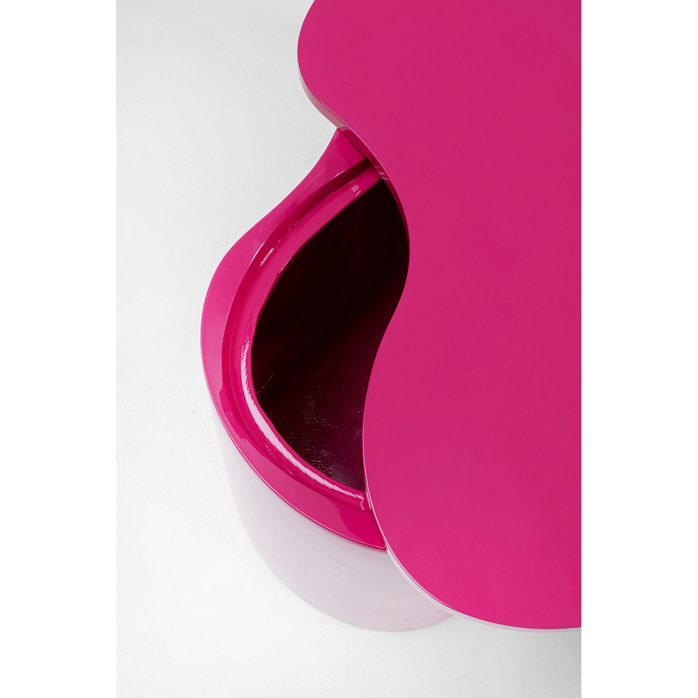 Стол приставной KARE x Karim Rashid Lotus Pink 30cm KARE 70876