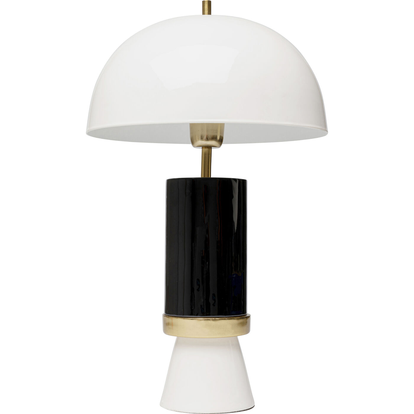 Светильник настольный Josy White Black 51cm KARE 56522
