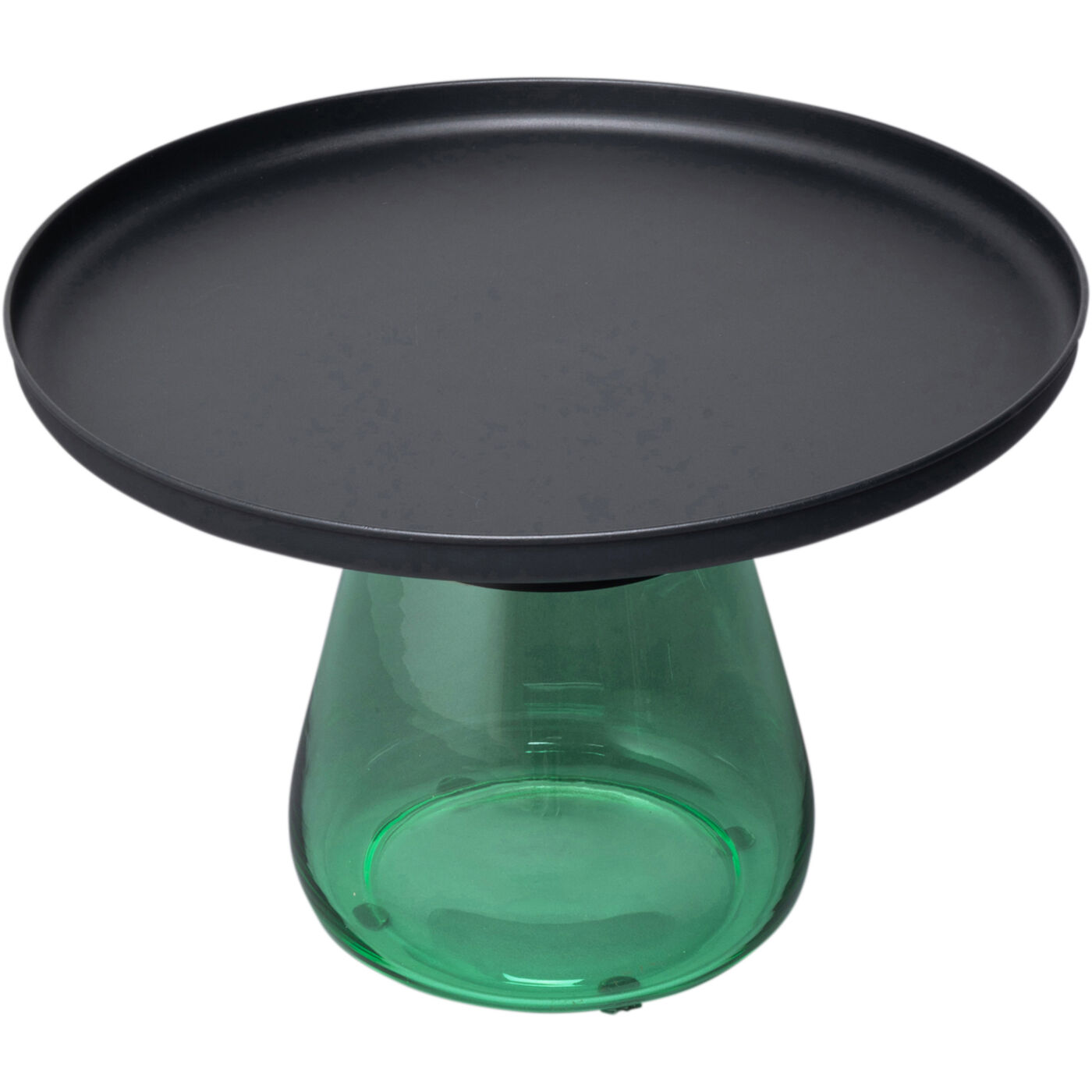 Стол приставной Bottiglia Green Ø 60 см KARE 87472