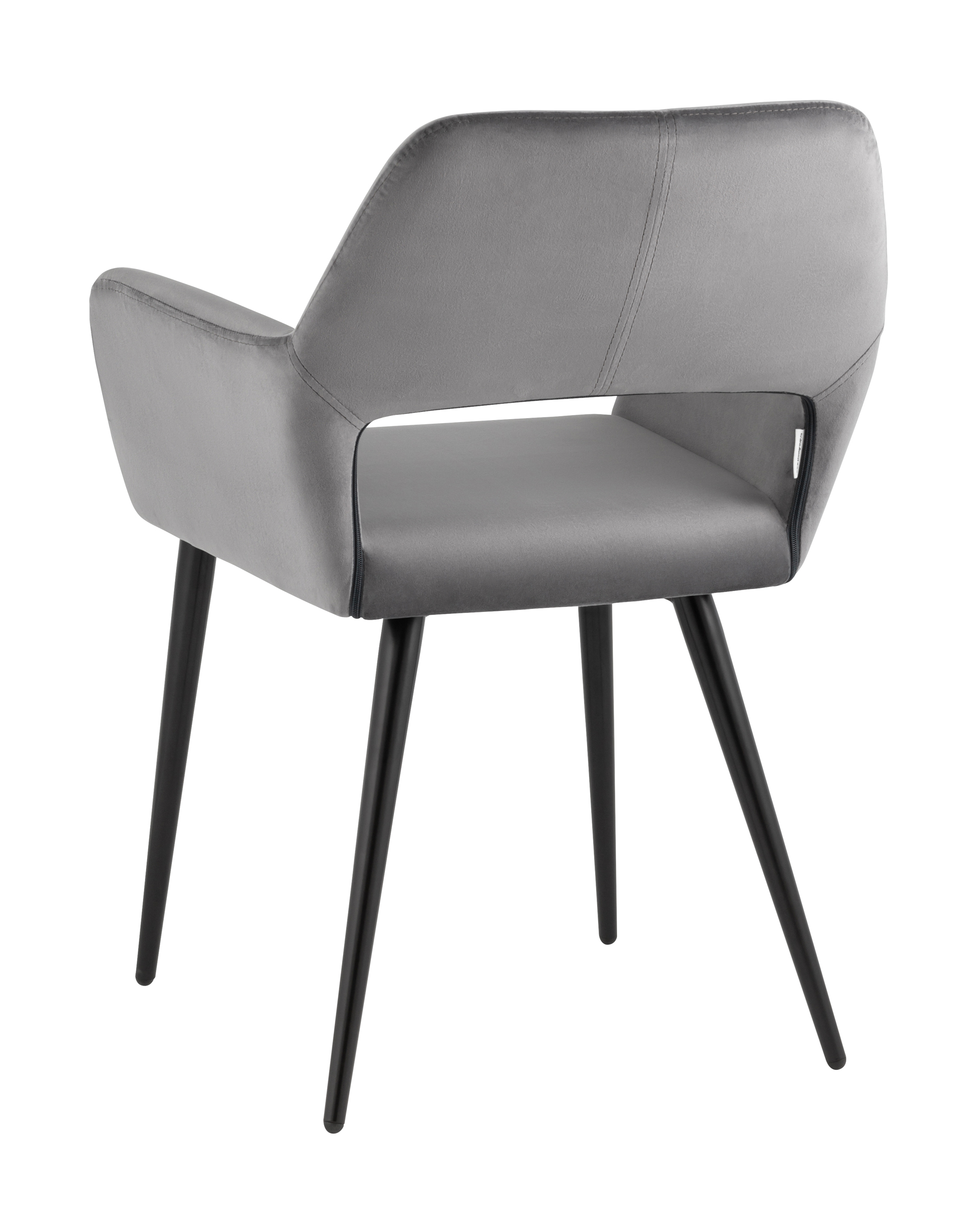 Стул Денди велюр серый Stool Group