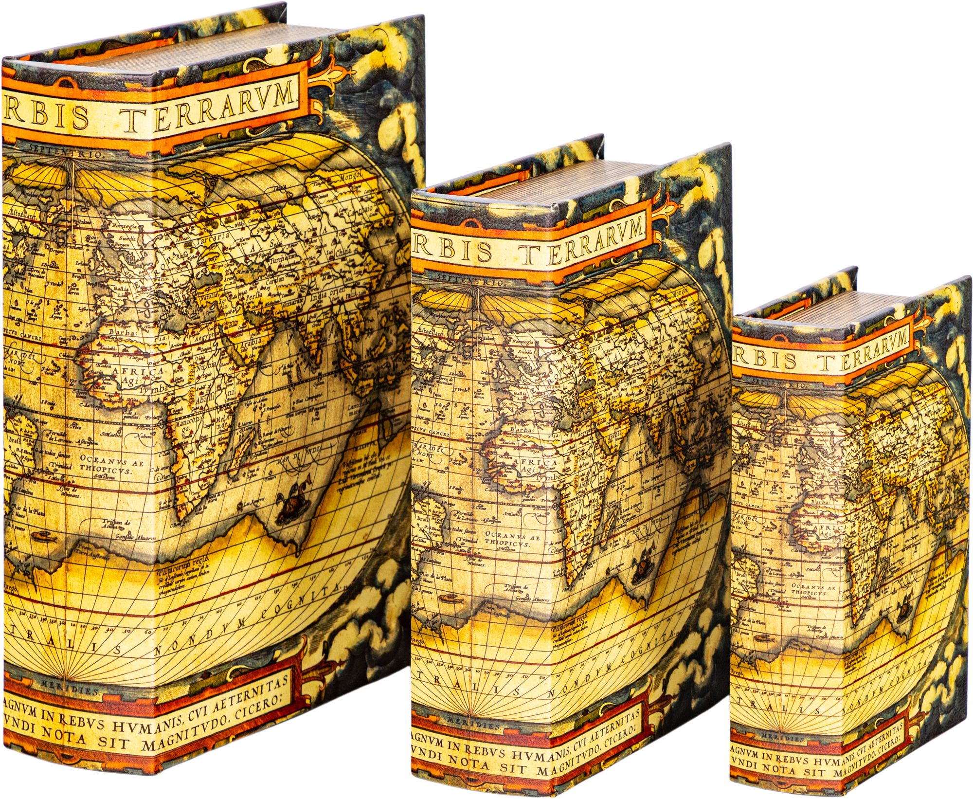 Шкатулки в виде книг, набор Glasar 39-112