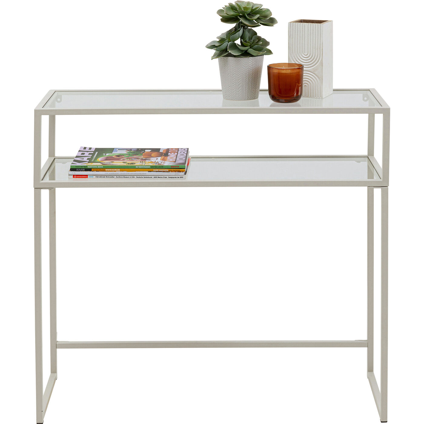 Консоль Loft Greige 80x85cm KARE 70662