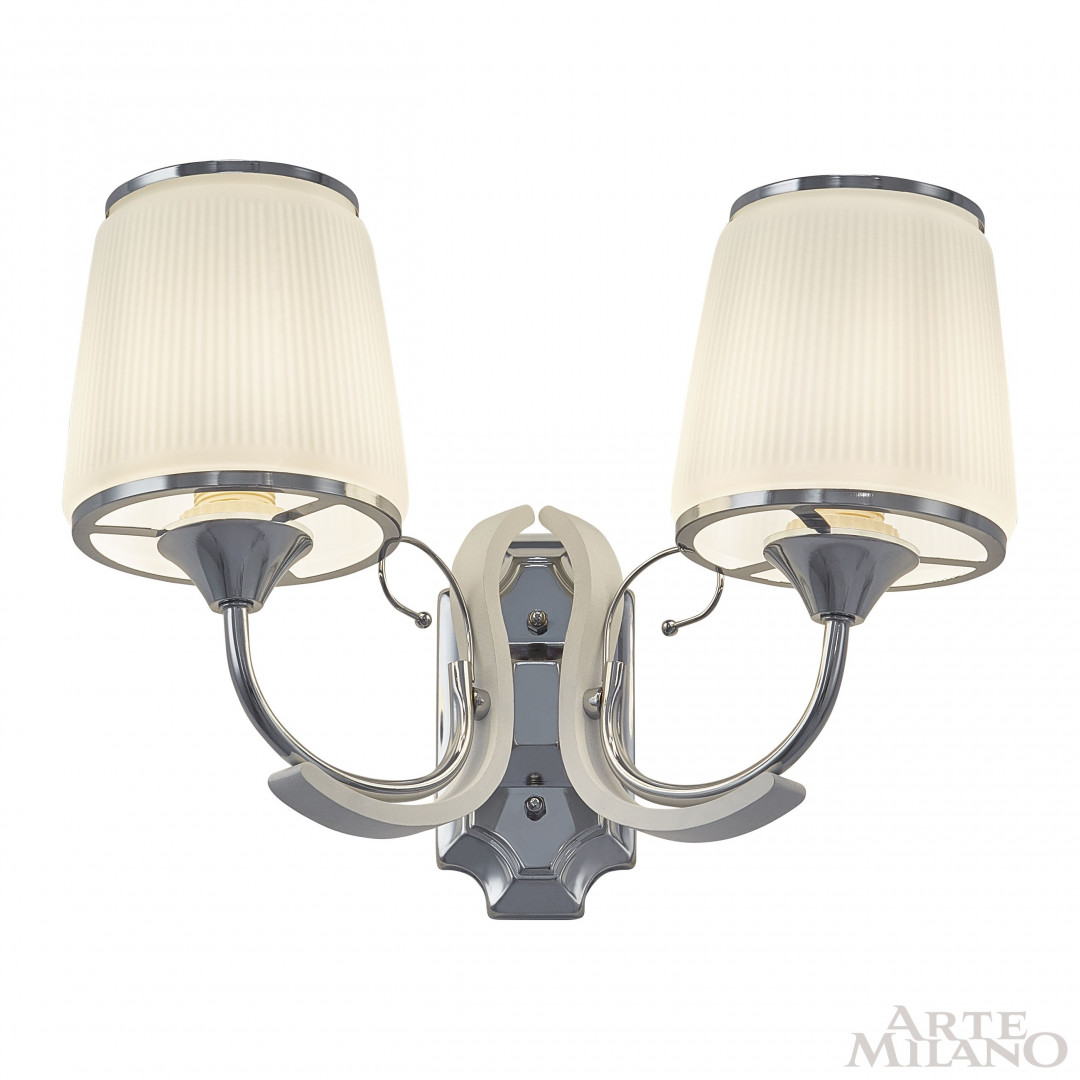 Бра с плафонами 309247/2W Wh/Ni Arte Milano