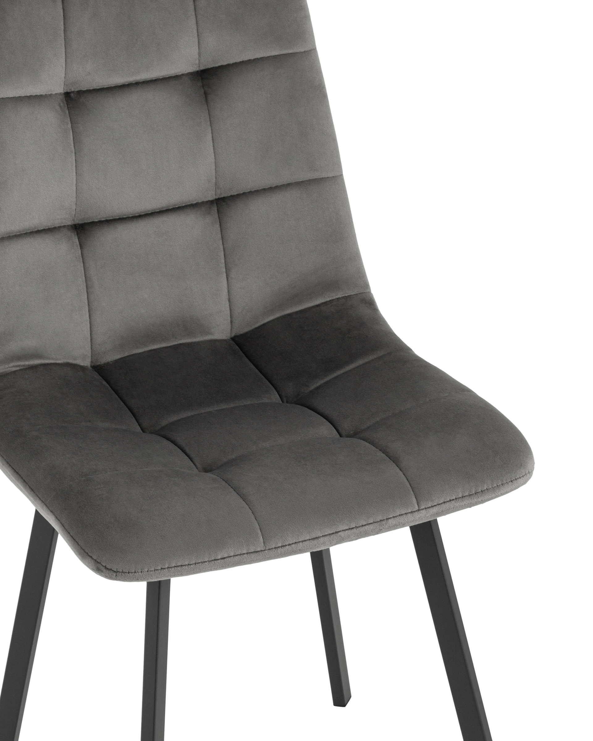 Стул Chilly велюр антрацитовый 2 шт. Stool Group