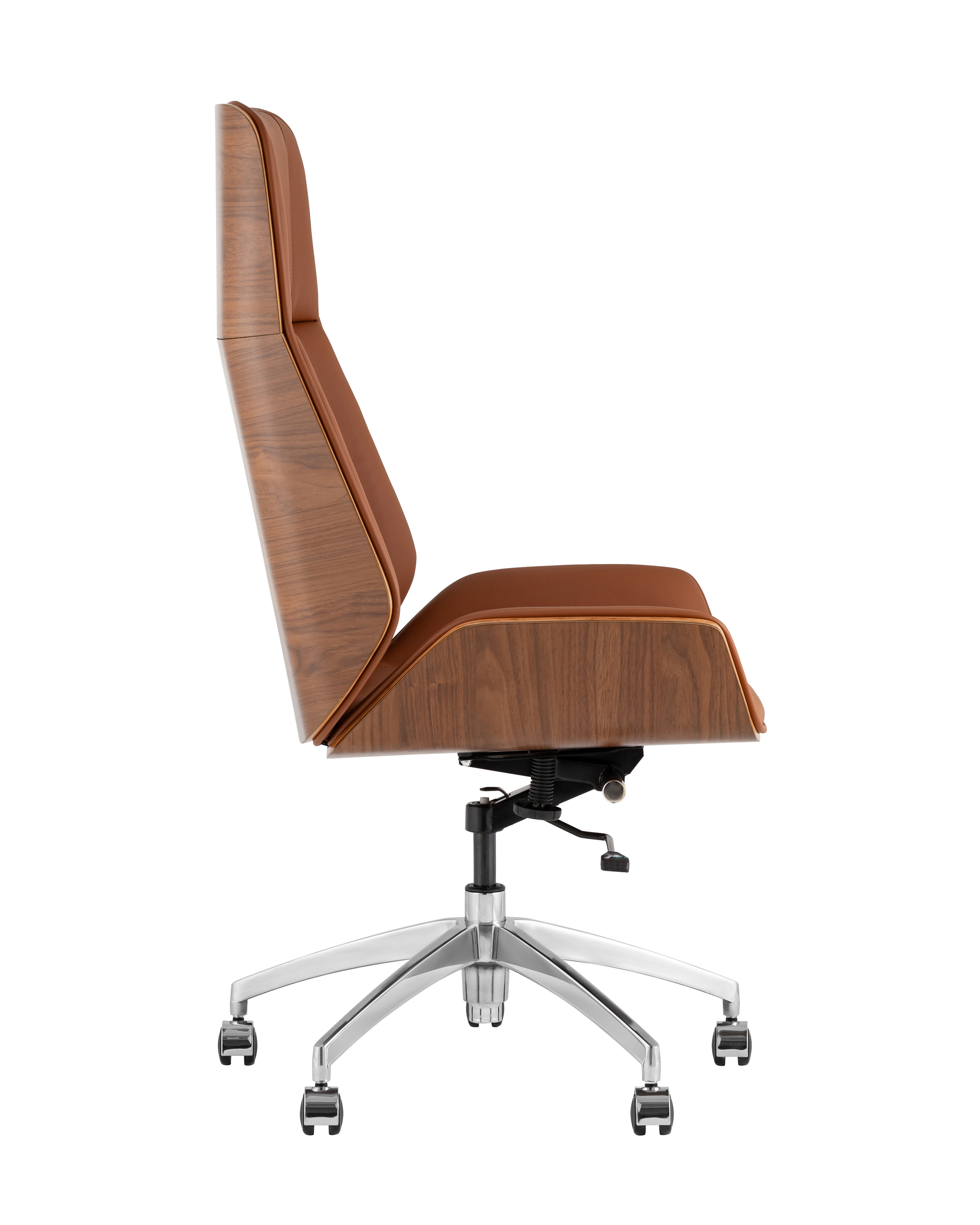 Кресло руководителя TopChairs Crown SN коричневый Stool Group