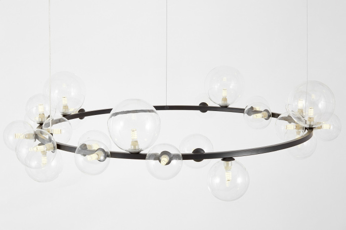 Подвесной светильник Lumina Deco LDP 7033-24 BK+CL