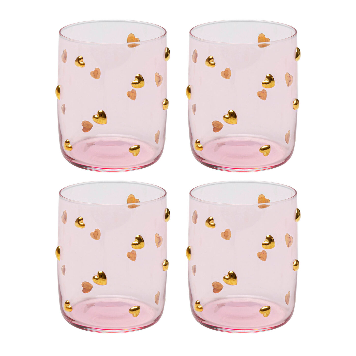 Стакан Party Hearts 9cm (4/part) KARE 47200
