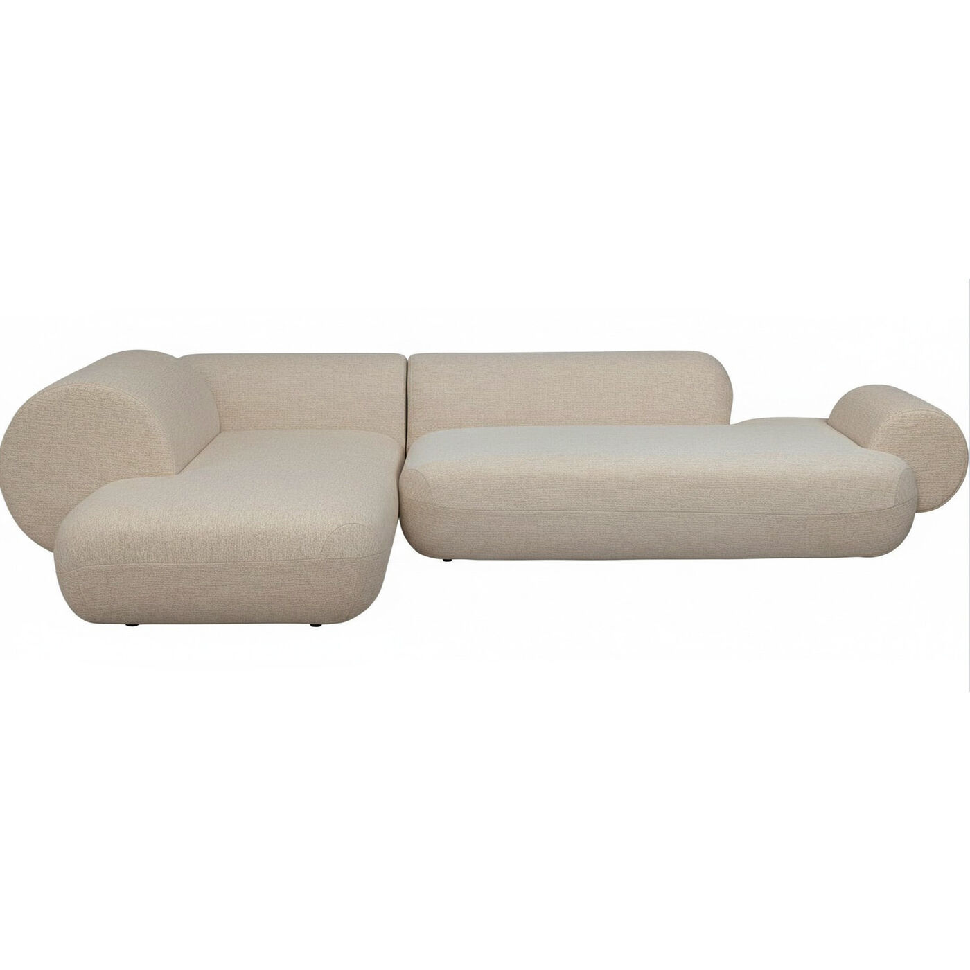 Диван угловой левосторонний Soft Edge Left Nature KARE 40873