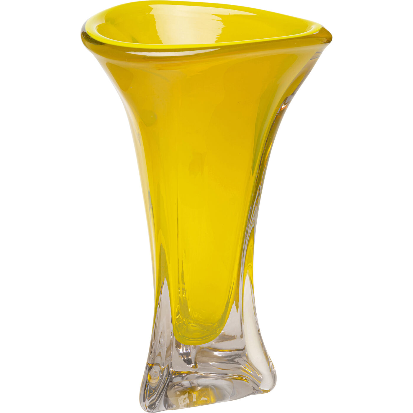 Ваза Salut Yellow 43cm KARE 56841