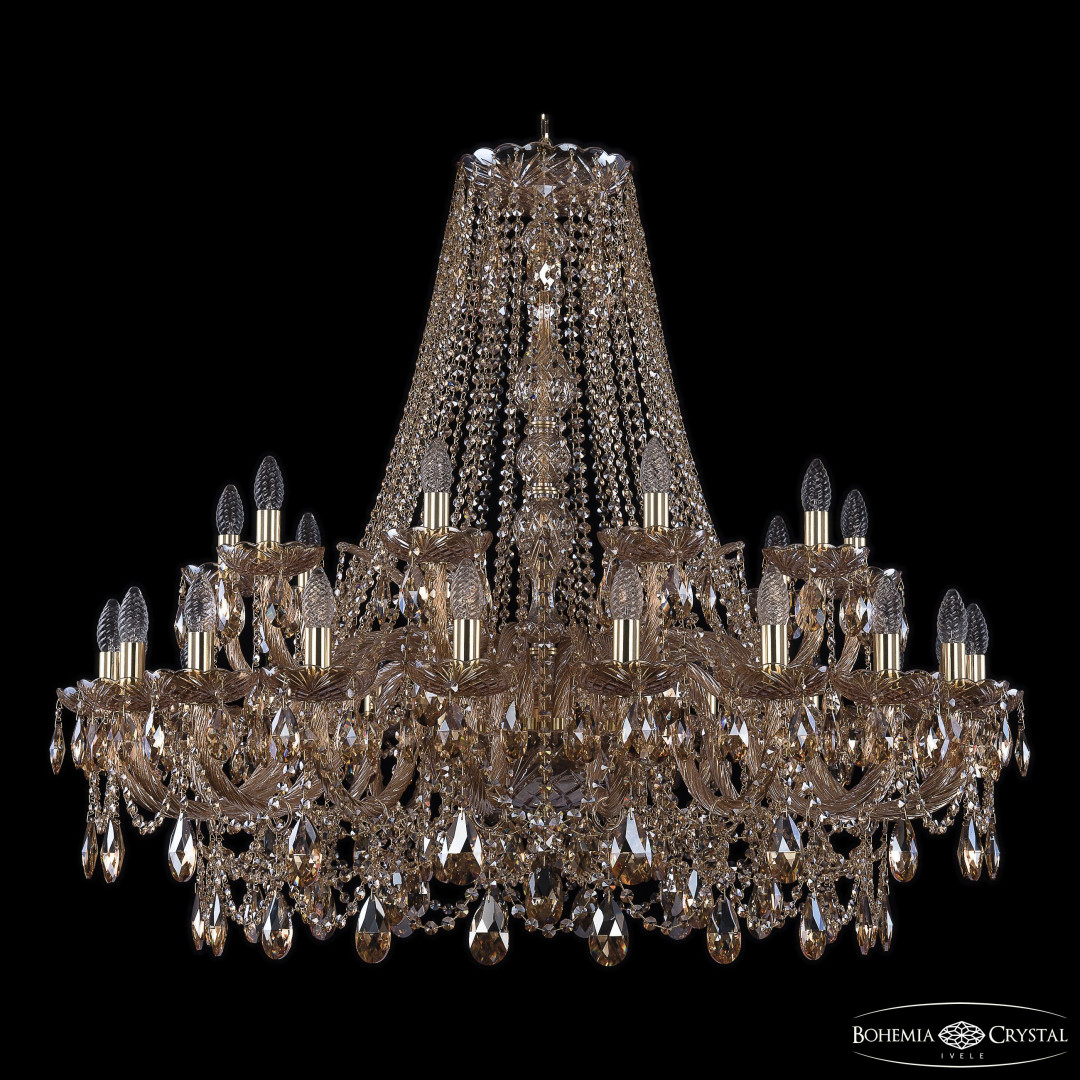Люстра хрустальная 1411/20+10/400 G M721 Bohemia Ivele Crystal