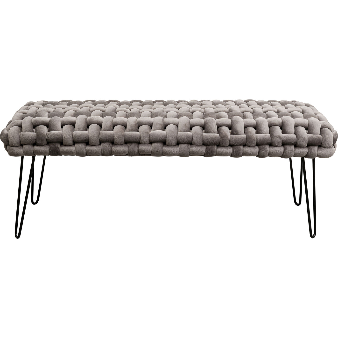 Скамья Weave Grey 128cm KARE 87995