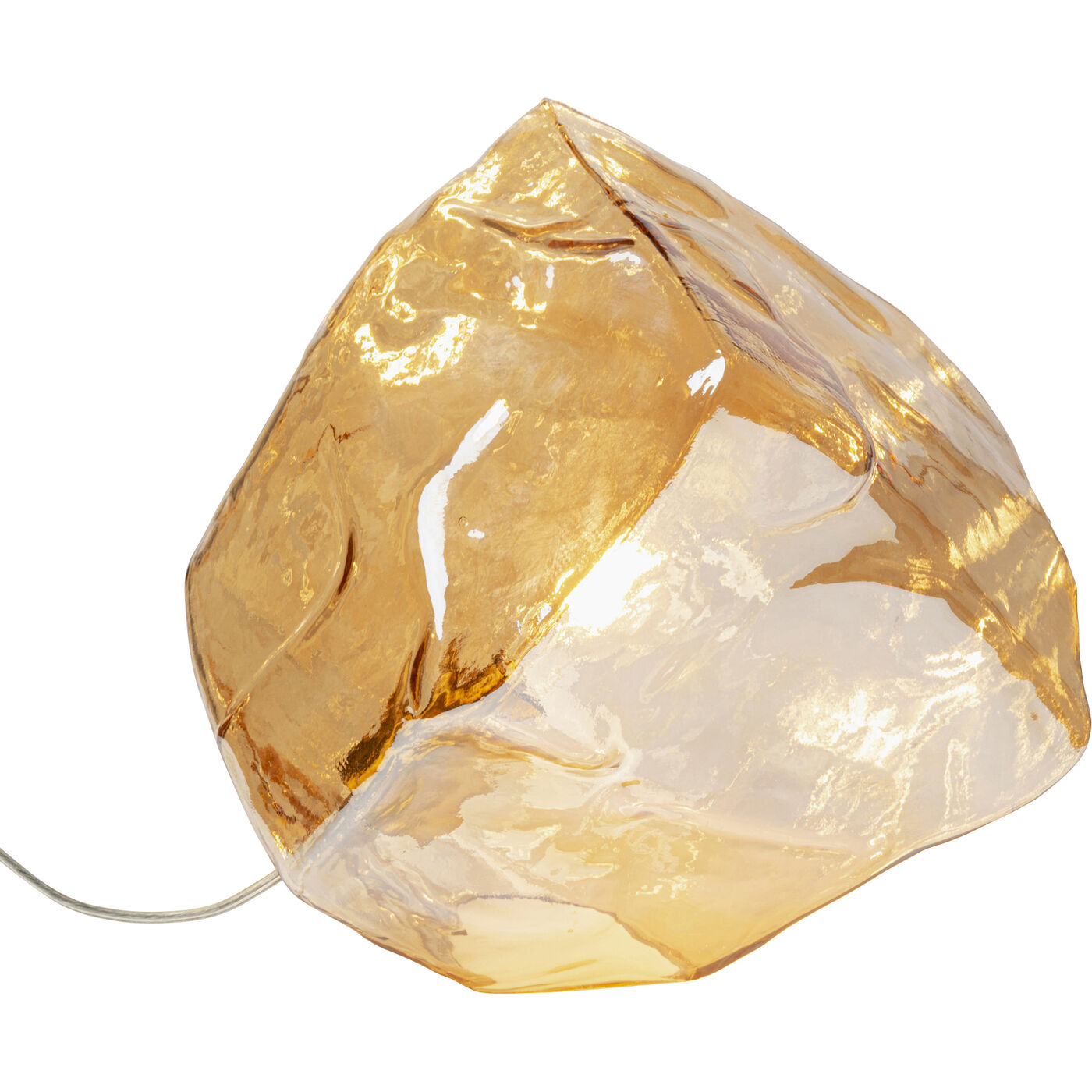 Светильник настольный Aura Amber Ø30cm KARE 57704