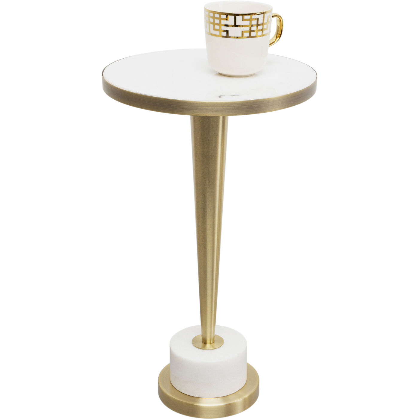 Приставной стол Coney Marble Ø30cm KARE 70269