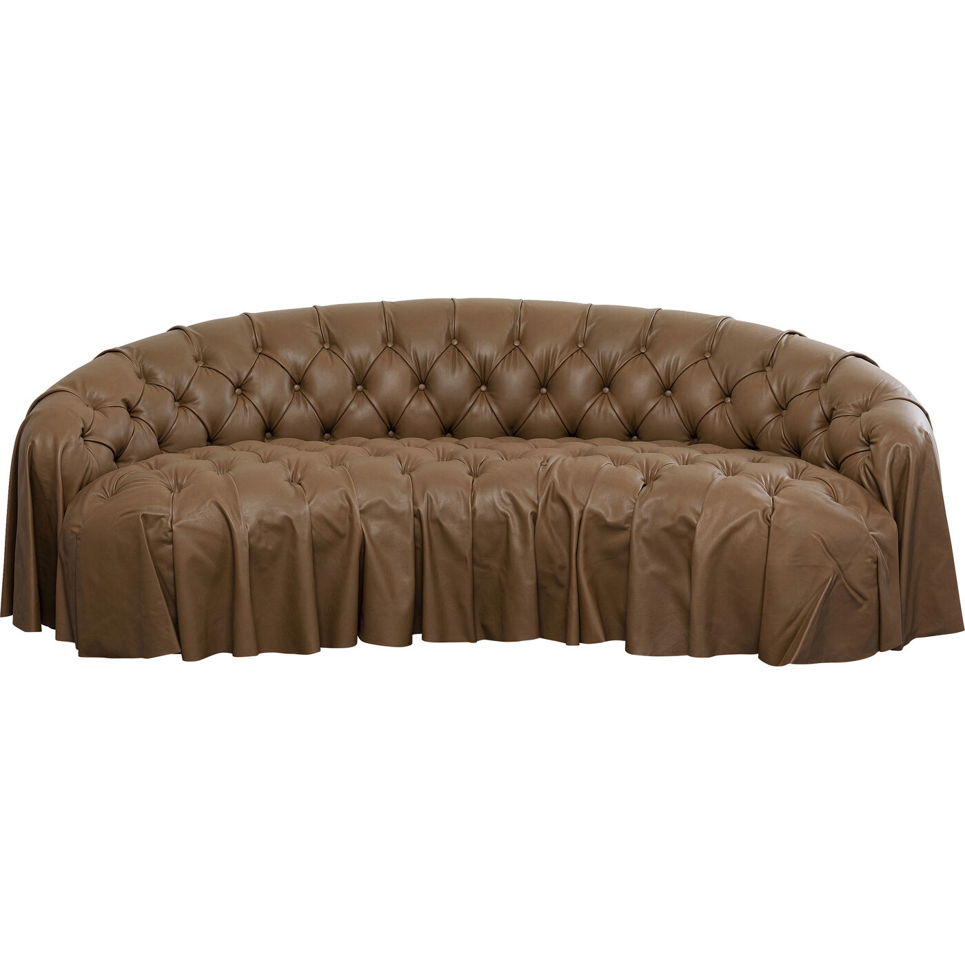Диван трехместный Drapes 226 см KARE 87795