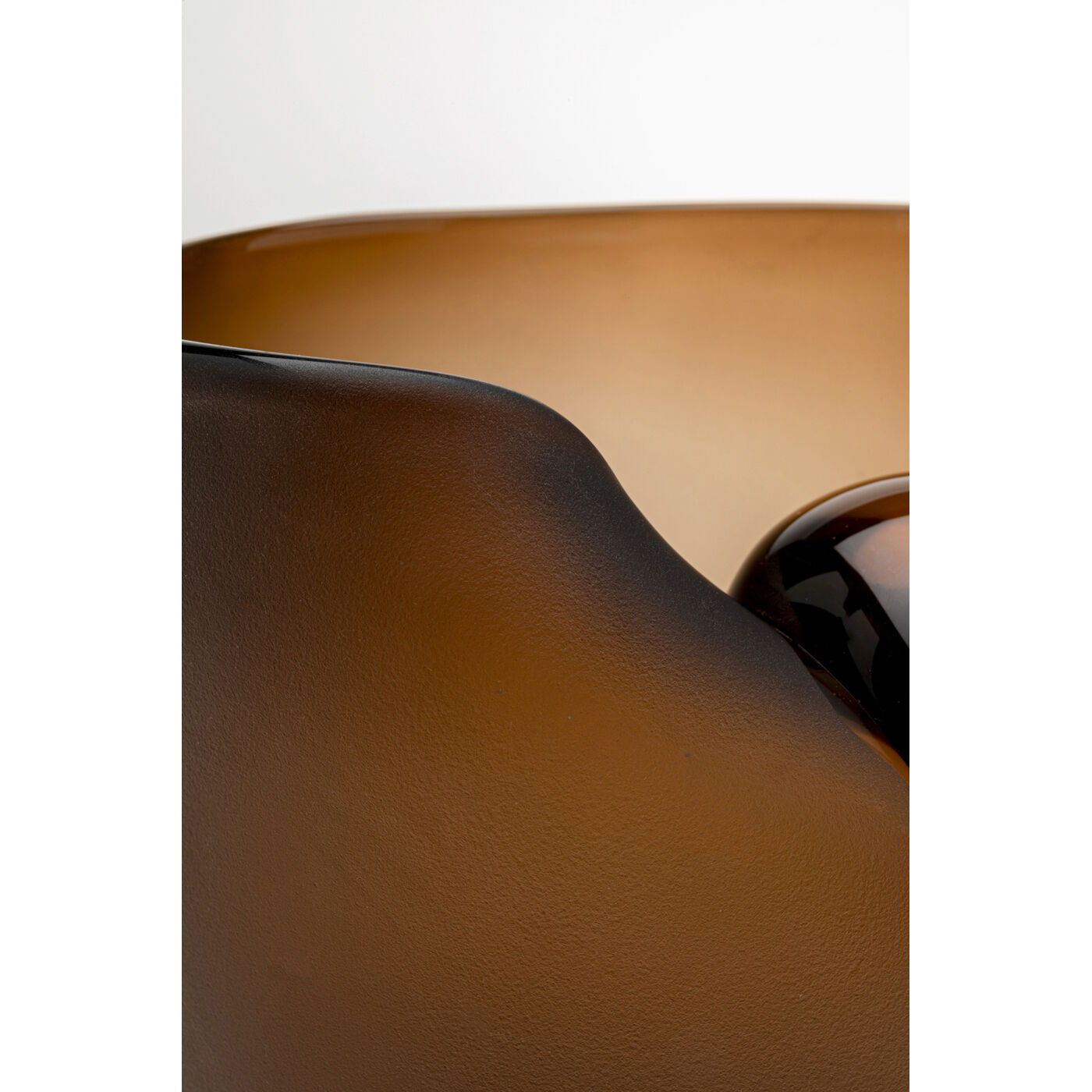 Ваза Buckle Brown 21cm KARE 56831