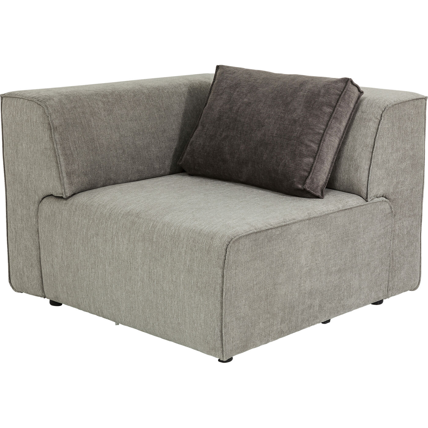 Левый угол для дивана100 Infinity Elements Grey KARE 82038