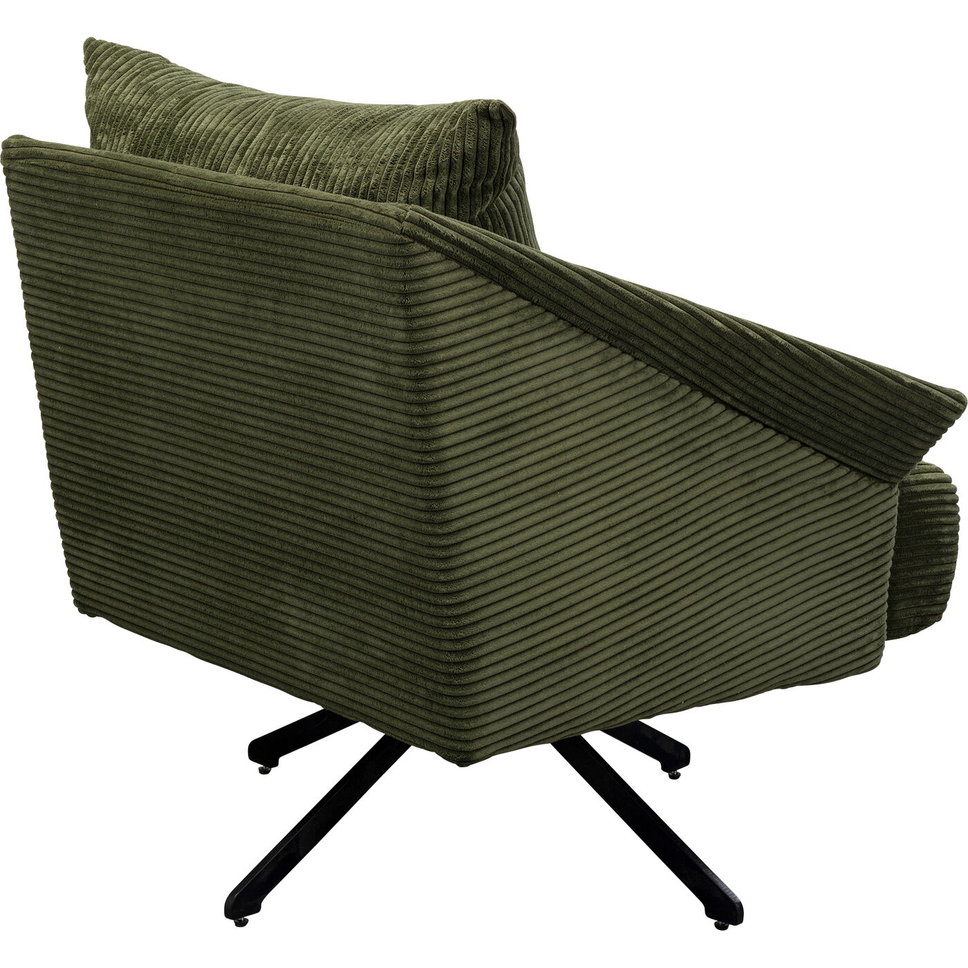 Кресло вращающееся Milo Green KARE 87838
