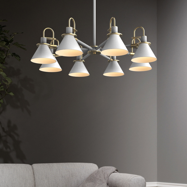 Люстра на штанге CODA D94 Black by ImperiumLoft