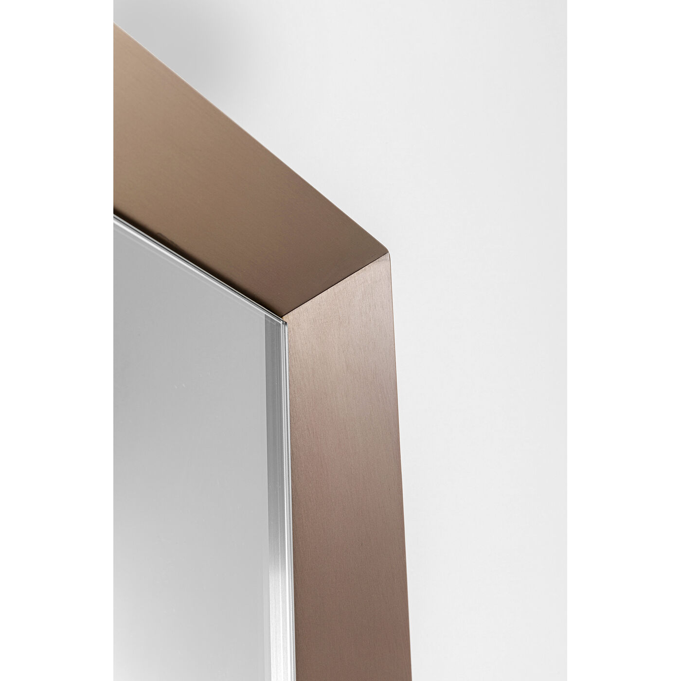 Зеркало Arezzo Coffee Trapez 65(45)x160cm KARE 70027