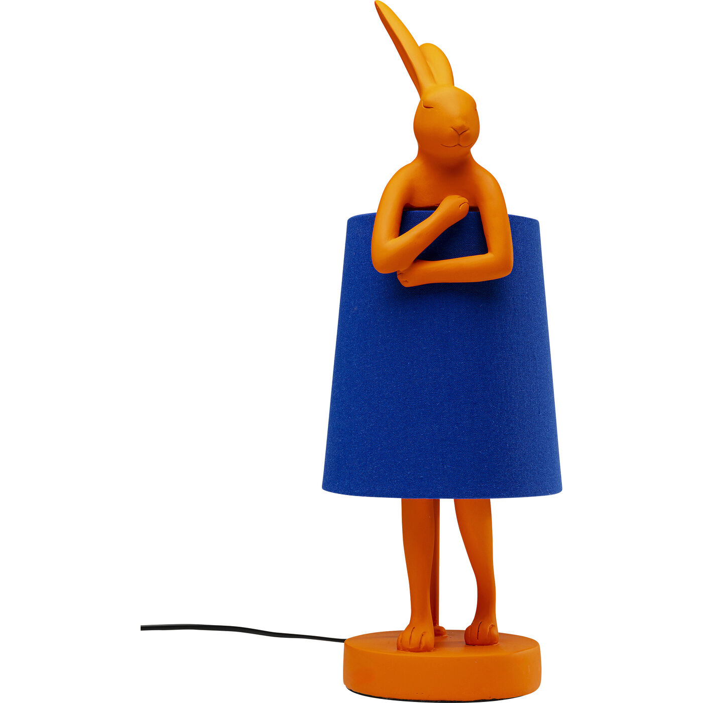 Светильник настольный Animal Rabbit Orange/Blue 50cm KARE 56661