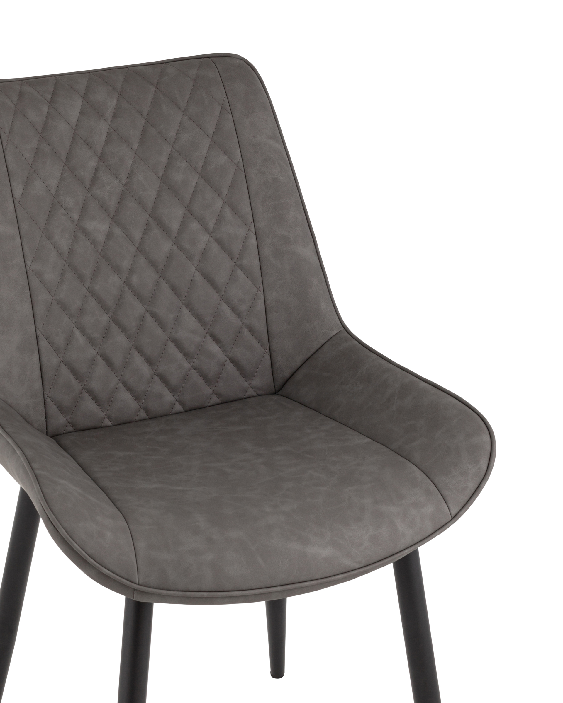 Стул Невада NEW экокожа серый Stool Group