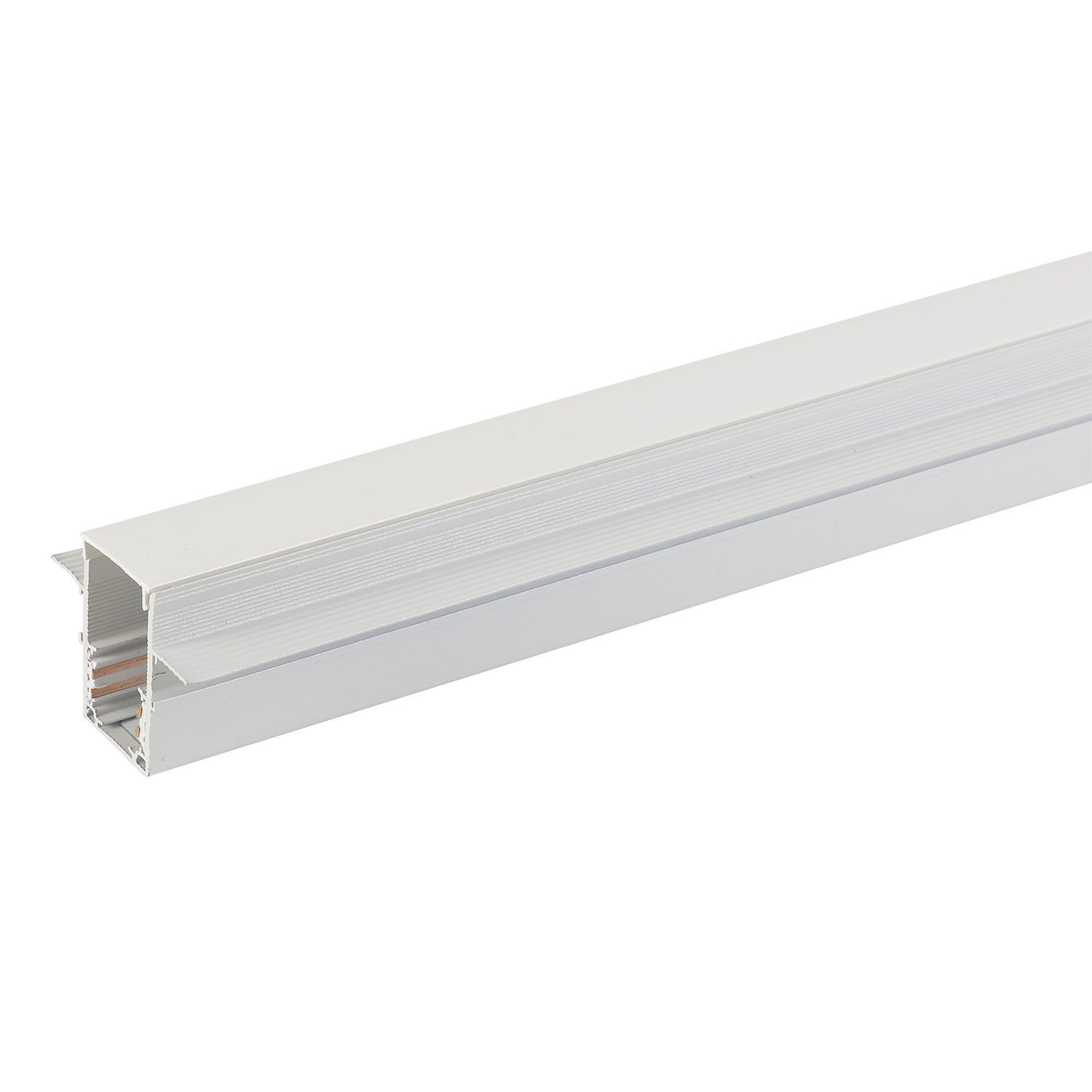 Шинопровод встраиваемый магнитный для ГКЛ12,5 мм Crystal Lux CLT 0.123 02 L2000 WH