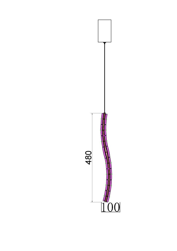 Подвесной светильник Fluorite FL1057-3P