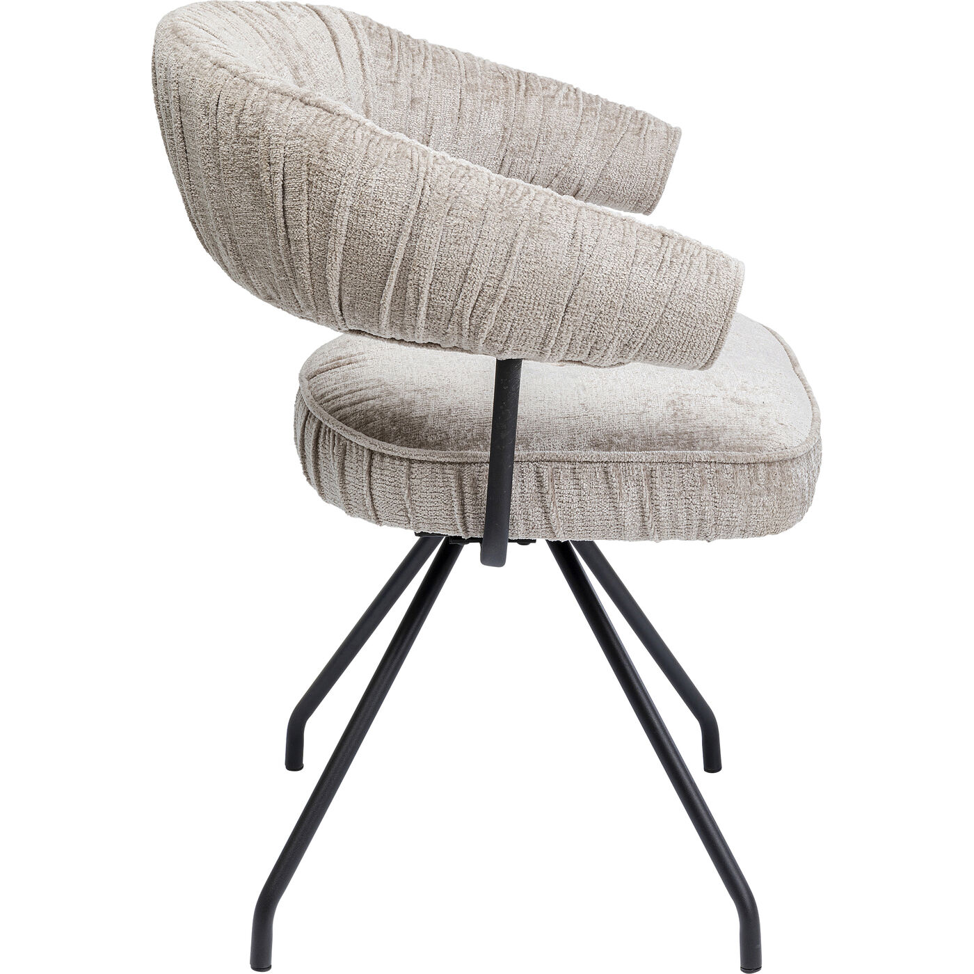Стул вращающийся Arabella Grey KARE 87358