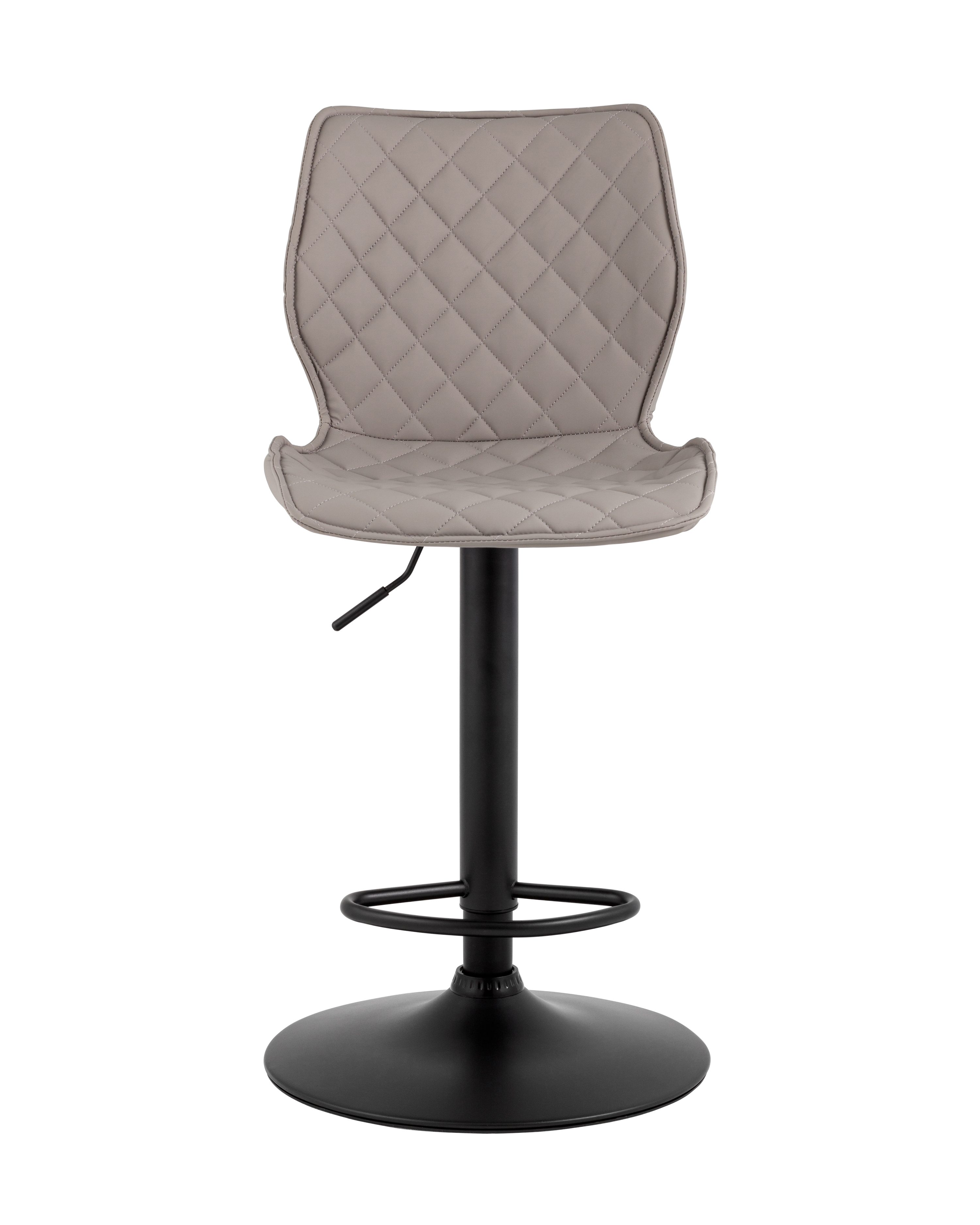 Стул барный Dome экокожа серый 2 шт Stool Group
